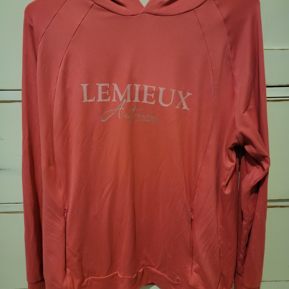 Lemieux Lux Hoodie In Watermelon US12